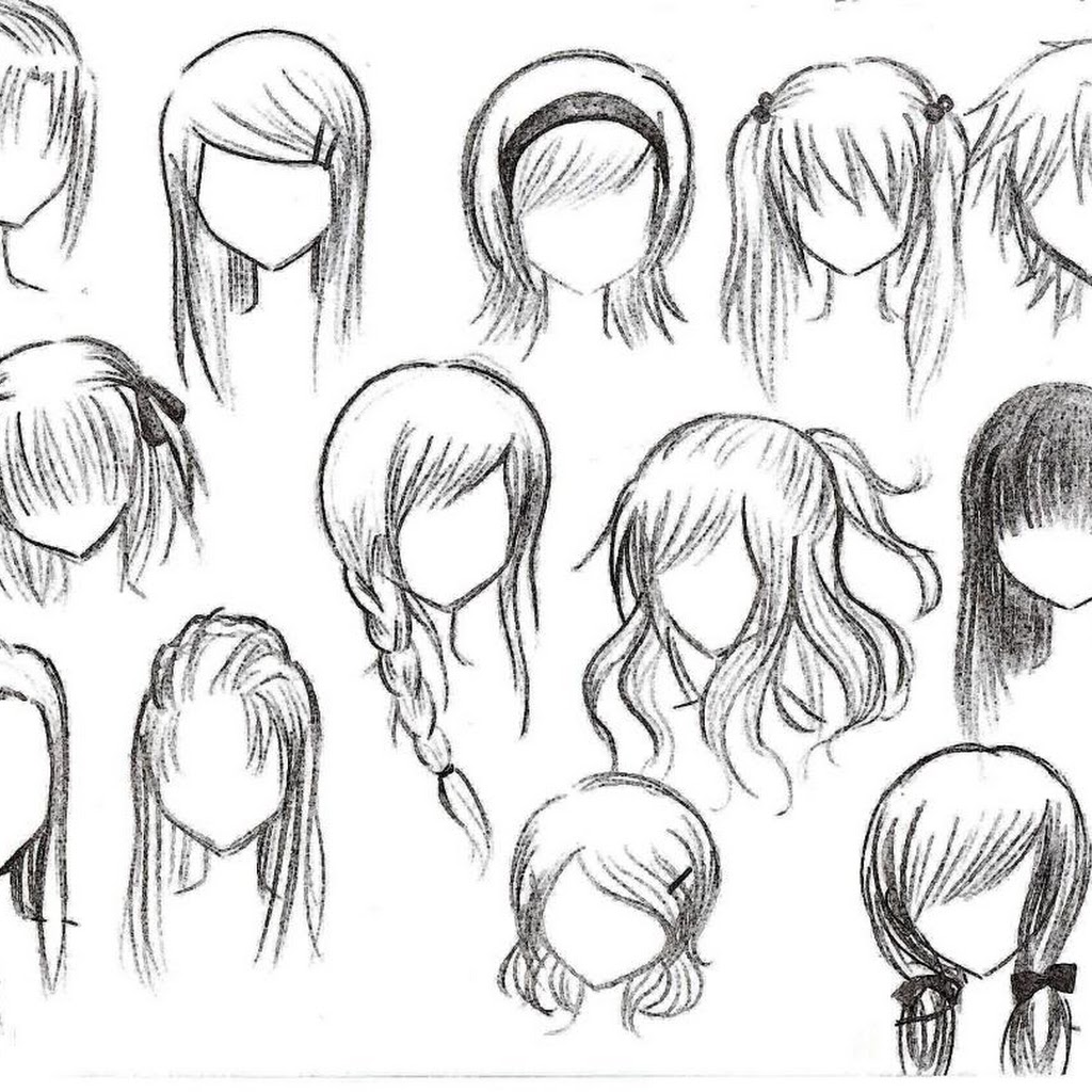 Anime Hairstyles For Girls Hd Wallpaper Gallery