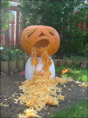 puking pumpkin