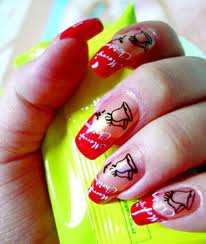 Nails Art Design Style Picture For New Year Party 2011 5