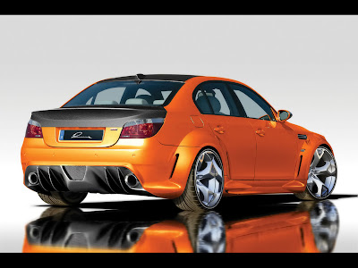 Sport Cars on Bmw M5 Orange Sport Touring Car