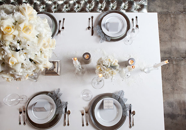 Glamorous Winter Wonderland Wedding Inspiration