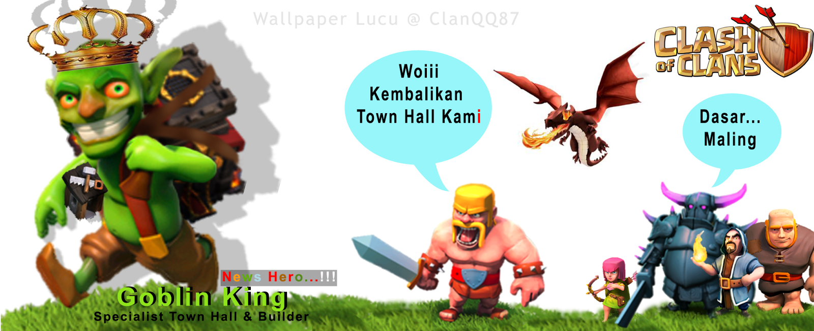 Foto Lucu Clash Of Clans Wall Breaker Terbaru Display Picture Unik