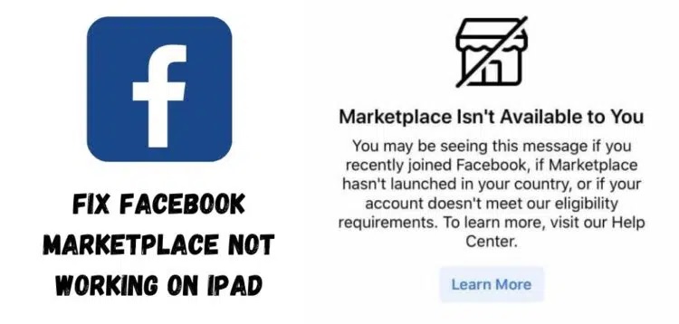 Facebook Marketplace Not Working on iPad? Here's How to Fix It