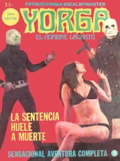 Revista - Yorga, El hombre lagarto - La sentencia huele a muerte