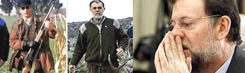 Garzón, Bermejo y Rajoy