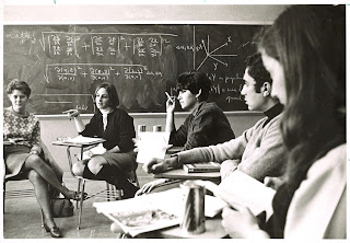 Discussion group in Dartmouth classroom