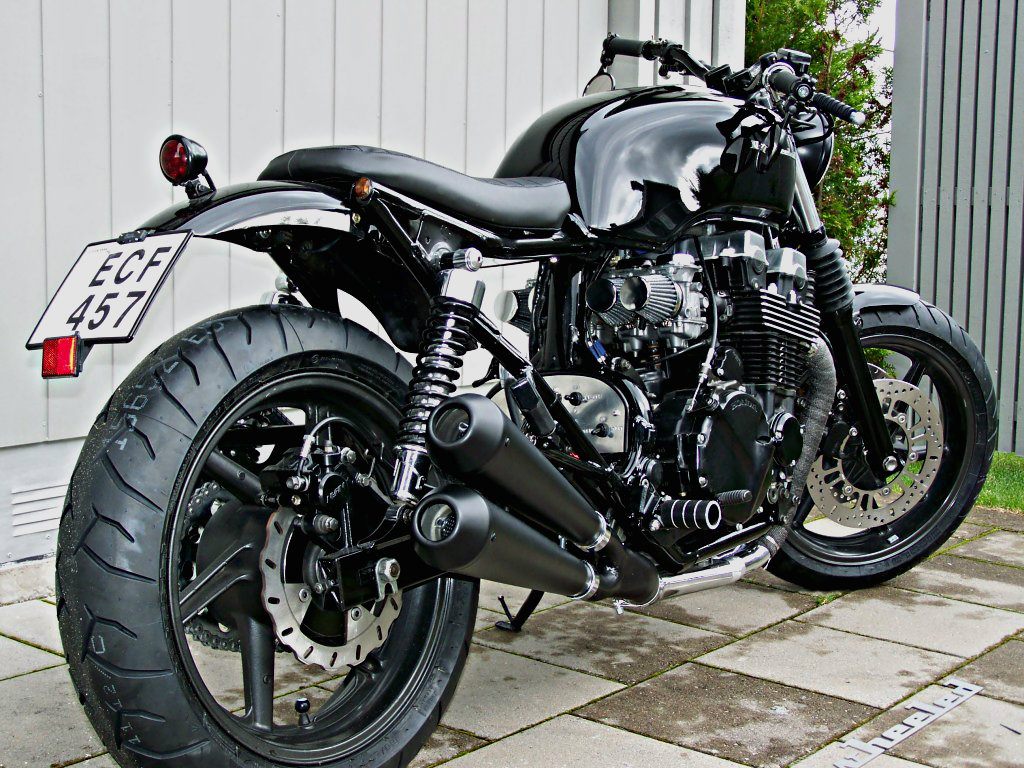 CB 750 Brat Style Rewheeled RocketGarage Cafe Racer 