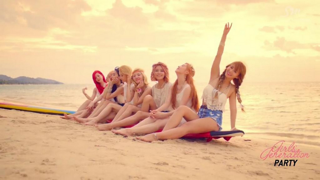 SNSD Tampil Seksi Berbikini Di Teaser MV Party