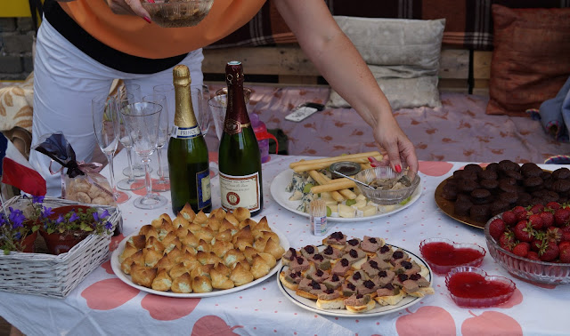 French-themed style birthday party