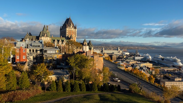 Quebec City, European charm, UNESCO Old Town, historic city walls, French cuisine, enchanting atmosphere