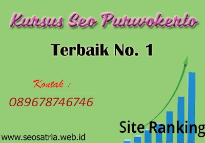 Kursus SEO Purwokerto, Purbalingga, Cilacap, Kebumen, Banjarnegara - SEO SATRIA