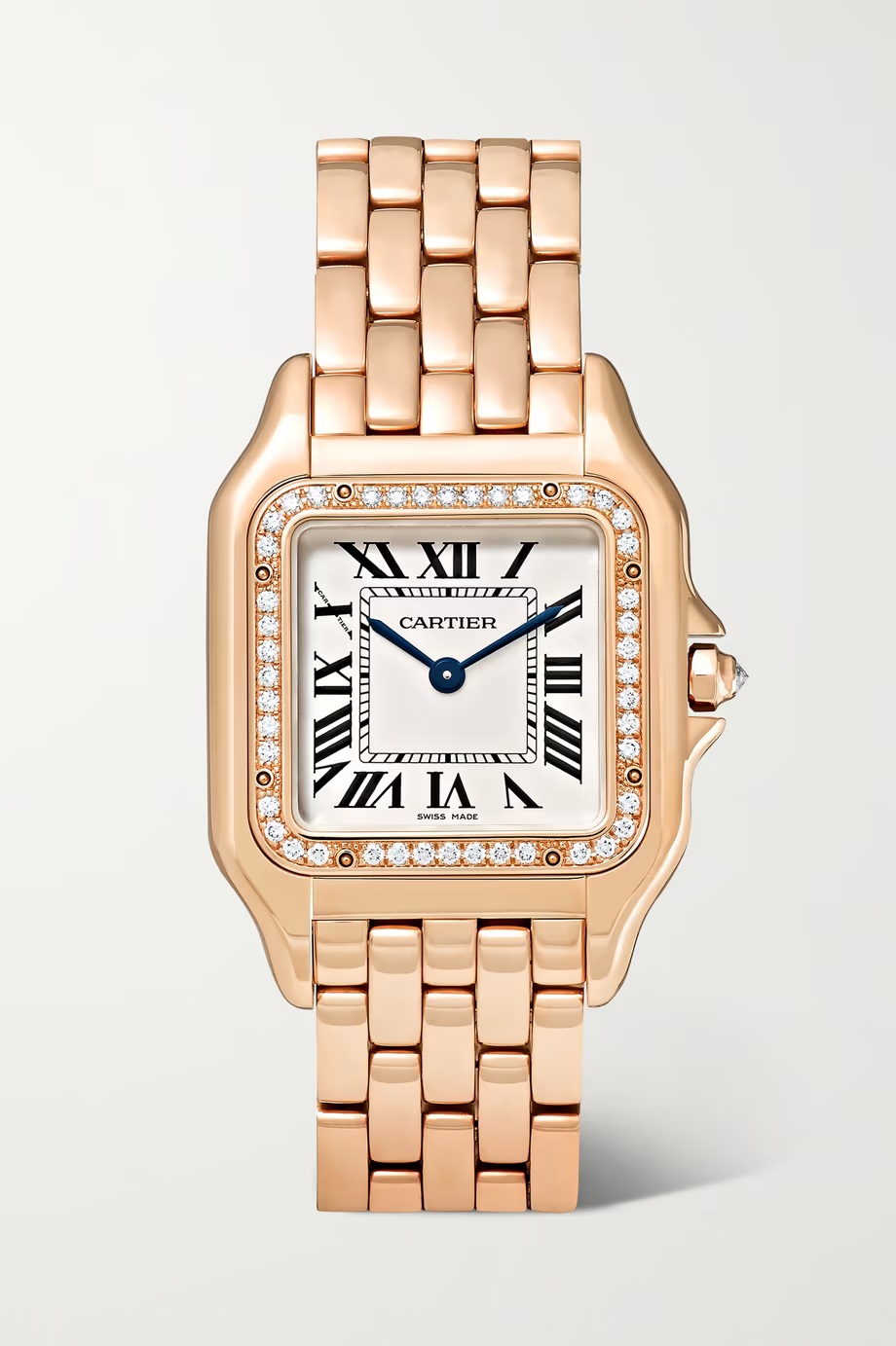 CARTIER Panthère de Cartier Medium 27mm 18-karat Pink Gold and Diamond Watch