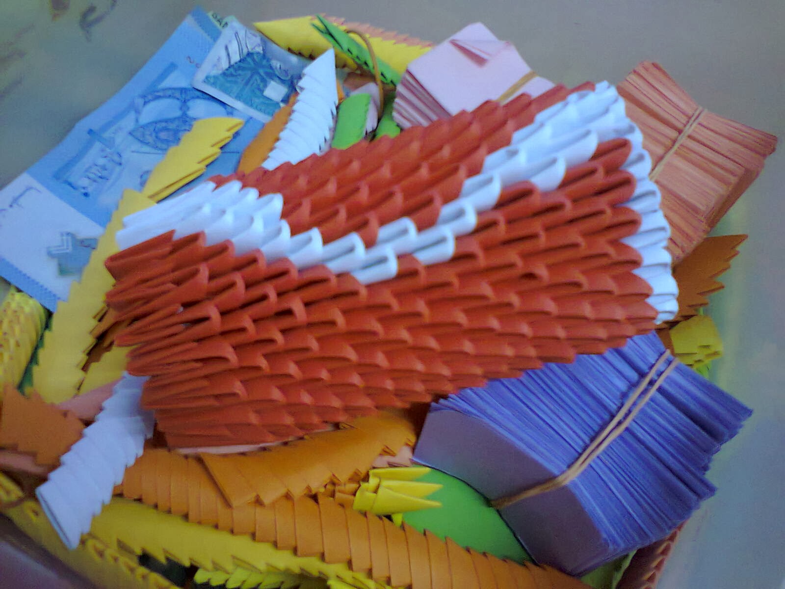  Warna  Warni 3D Origami Coca  Cola 