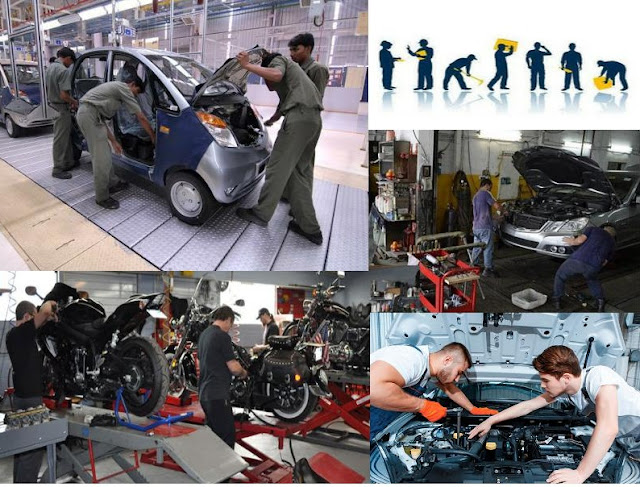 Automobile service labours in Nagpur