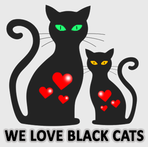 WE LOVE BLACK CATS