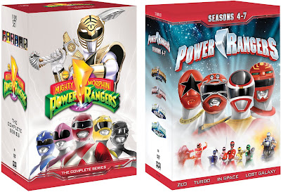 Power Rangers DVD Box Set Cover Art
