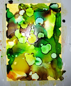 Ranger Adirondack Alcohol Inks Tim Holtz Yupo Paper  for the Funkie Junkie Boutique