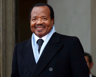 President Paul Biya of Cameroon marks 35 years in power