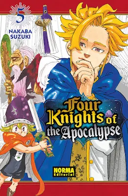 Reseña de Four Knights of the Apocalypse vols. 5 y 6 de Nakaba Suzuki, Norma Editorial. Reseña de Four Knights of the Apocalypse vols. 5 y 6 de Nakaba Suzuki, Norma Editorial.