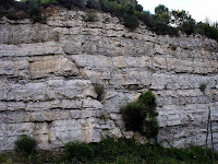 Representación de una falla geológica