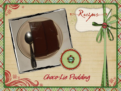 Choco-Lie Pudding