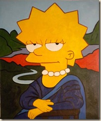 monna lisa simpson