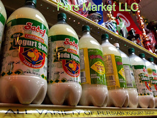 At Pars Market You are able to find Yogurt Drink or Yogurt Soda in small and Large bottle sizes in Plain or with Mint flavors! http://www.parsmarketcolumbia.com