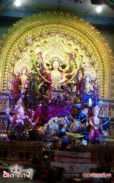 Ama Medha: Sagadia Sahi, Cuttack - 2015 Durga Puja Medha - Photo By Sri Satyajit Behera