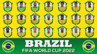 The Brazil World Cup 2022 squad