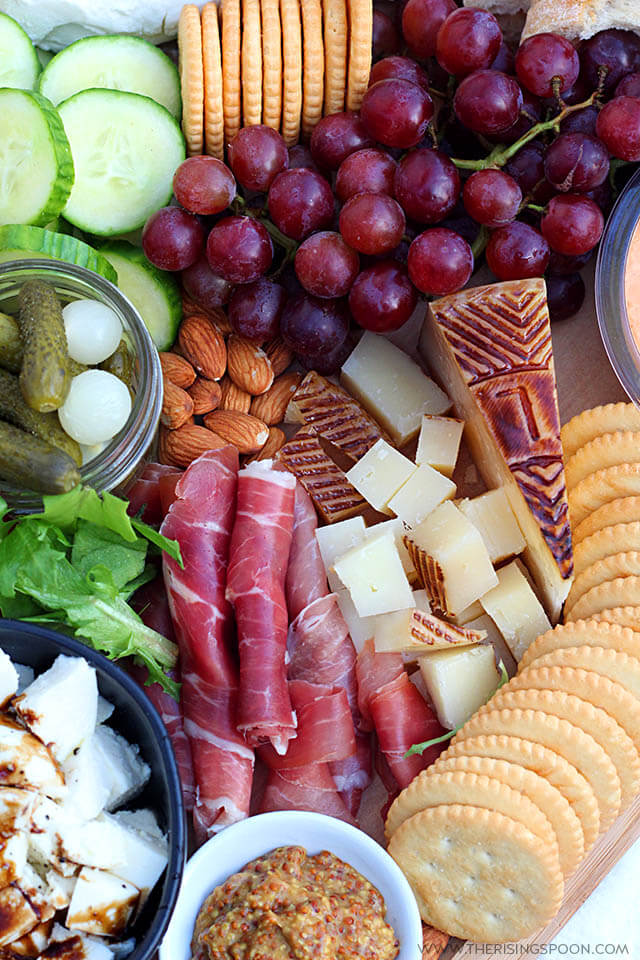 How to Make The Best Charcuterie Board (Meat and Cheese Platter) with Seasonal Ingredients