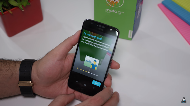 Moto G5s Plus doesn't actually have the In-Camera Live Depth Adjustment Bar