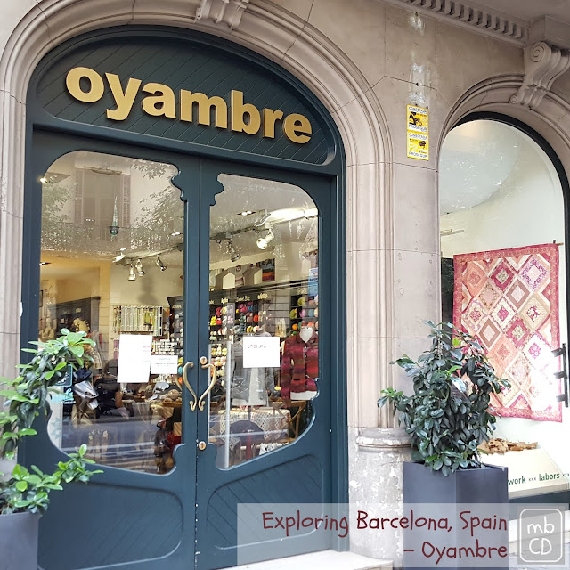 Oyambre Fabric Store, Barcelona, Spain by madebyChrissieD.com