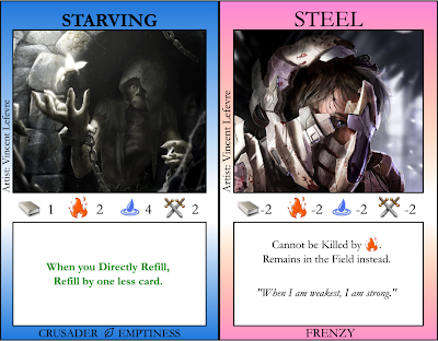 Starving, Steel