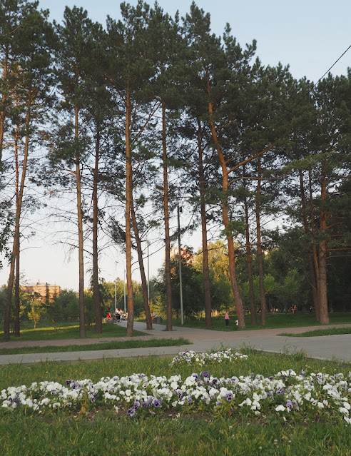 Новосибирск, Нарымский сквер – цветы