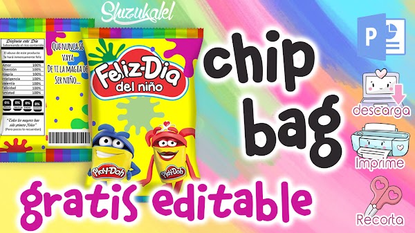 TUTORIAL CHIPS BAG PLAYDOH Descarga GRATIS (POWER POINT EDITABLE)