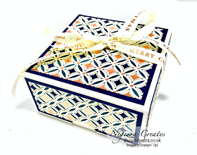 Nigezza Creates with Stampin' Up! Brightly Gleaming Gift Box for Stampin' Dreams Blog Hop