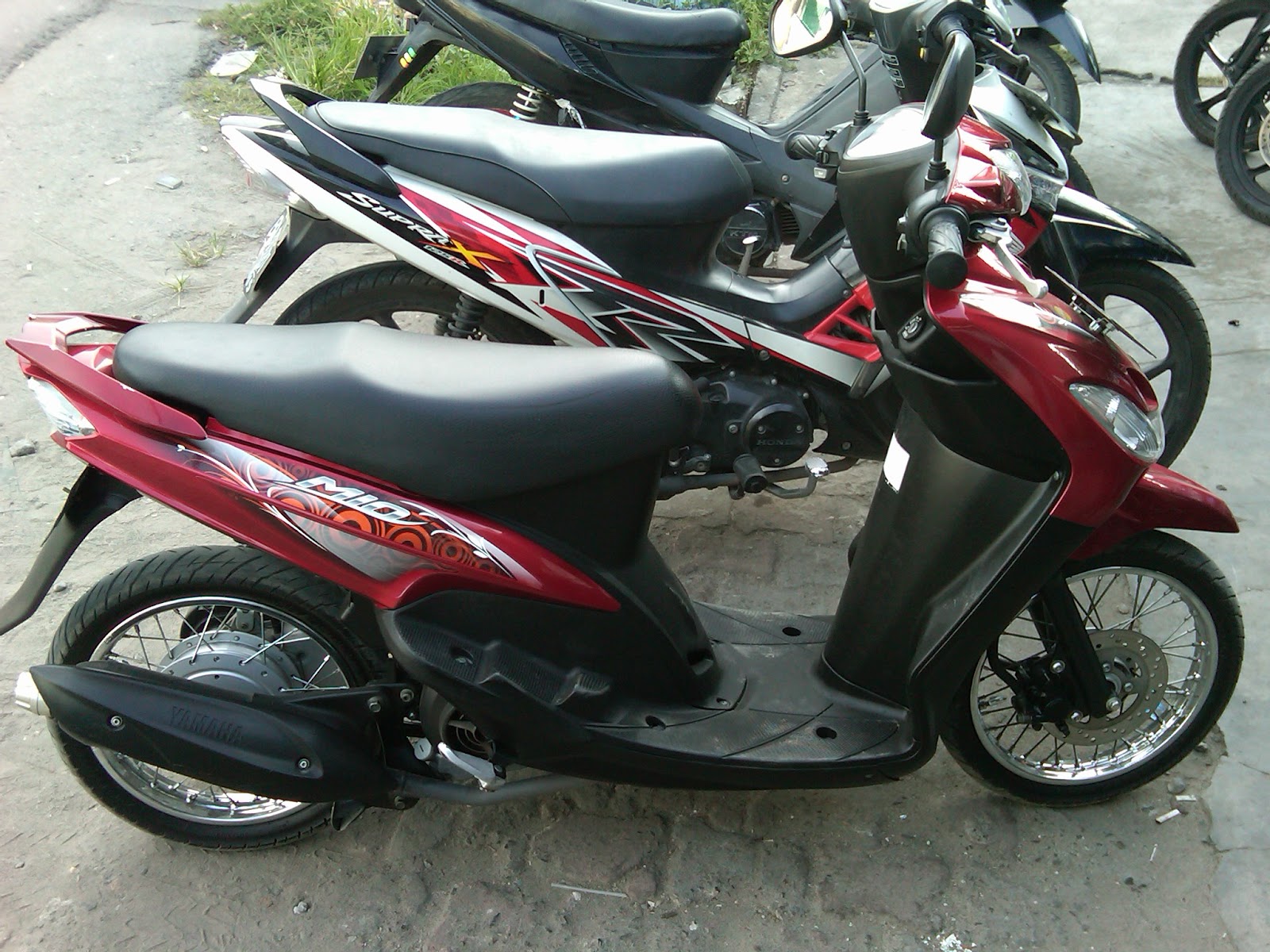 Gambar Sepeda Motor Mio 2011 Terkeren Gentong Modifikasi