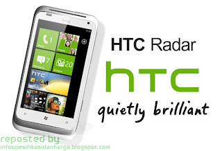 Harga HTC Radar Hp Terbaru 2012
