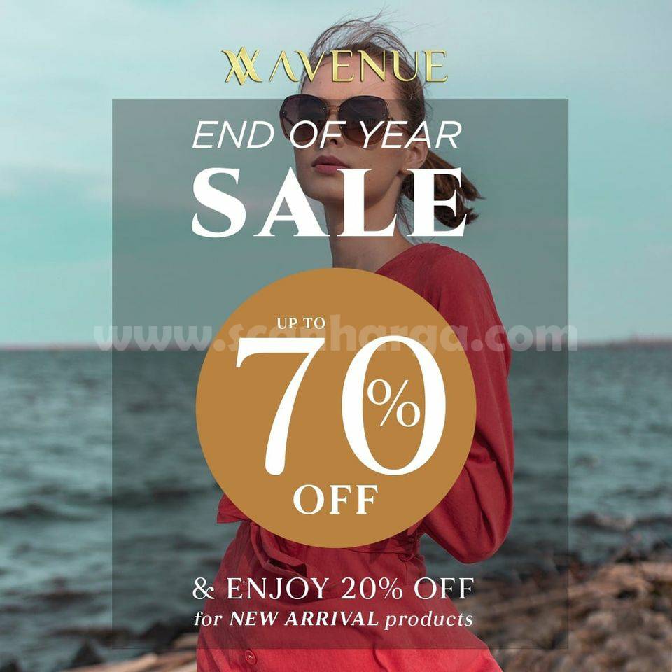 Promo Avenue Clothing End Of Year SALE: Discount Up To 70% Off + 20% OFF New Arrival