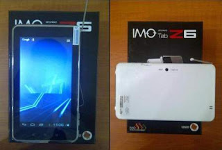 IMO Tab Z6 Android Tablet 1 jutaan dengan fitur telepon dan SMS