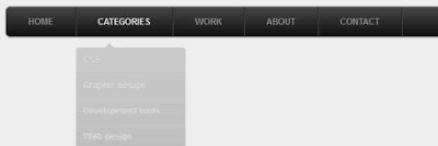 Membuat Menu Web Dropdown Animasi CSS 3