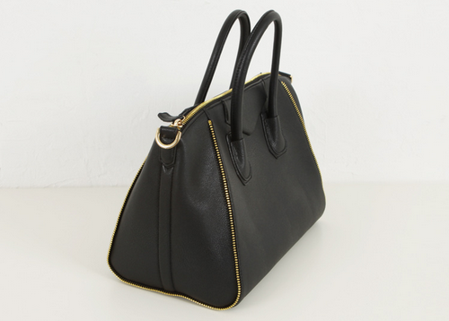 Medium-sized Synthetic Leather Bag