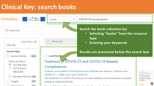 screen-shot of book search and results