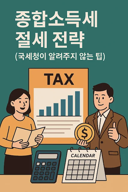 종합소득세 절세 전략 (국세청이 알려주지 않는 팁)