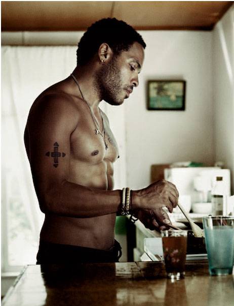 Lenny Kravitz shirtless Yes please Lenny Kravitz is BETTER with age