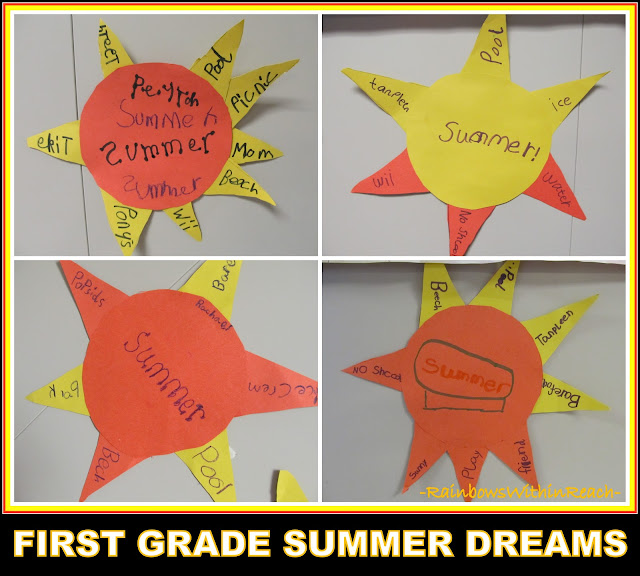 photo of: Bulletin Board for Summer Dreams, Sunshine Writing