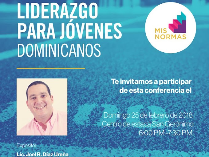 Realizarán conferencia sobre liderazgo y principios de éxito