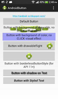 Some example of simple styled button