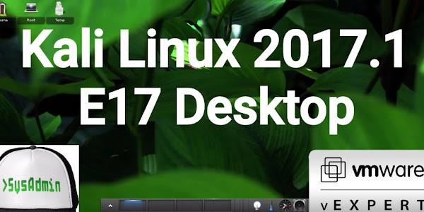 Kali Linux 2017.1 E17 Installation on VMware Workstation