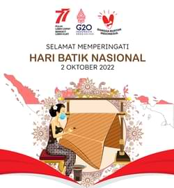 download contoh ucapan hari batik nasional 2022